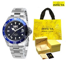 INVICTA 한국공식수입원 정품 인빅타 ROFESSIONA 남여공용 캘린더 메탈시계 9204