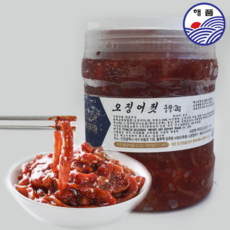 해품상회 오징어젓갈 2kg 특가판매 오징어젓 양념젓갈, 1개