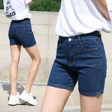동대문스타일 생지청 3부 데님팬츠 스판 청반바지 핫팬츠 리뷰후기