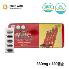 정원 고려홍삼정 골드캅셀 홍삼성분