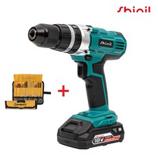 신일 18V 전동드릴 STM-DCH1840 / 충전 해머 드릴 + 102PCS 악세서리 파우치 증정