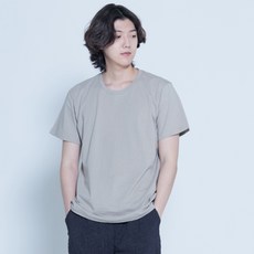 위어도 남녀공용 크루넥 순면 반팔 티셔츠 리뷰후기