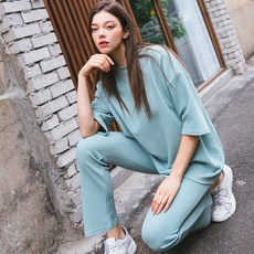 블랙몬스터핏 데일리 라운지 셋업 트레이닝세트 리뷰후기