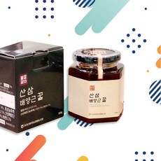 국내산 지리산 마천농협 천연벌꿀 산삼배양근 꿀 리뷰후기