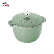 인기상품  스타우브 Top5_스타우브 staub 라이스 꼬꼬떼 프리미엄 무쇠 통주물 냄비 돌솥밥 16cm, Staub - 그린