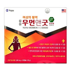 유유제약 우먼앤굿 포르테 120캡슐 여성 갱년기 복합제 리뷰후기