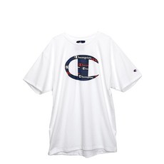 챔피온 남성 반팔티셔츠 GT23 링거티 반팔 티셔츠 여름티 솔리드 무지티 라운드티 유행 커플티 트렌드 루즈핏 리뷰후기