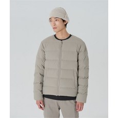 SNOWPEAK APPAREL S23WMGDJ60 랜드 경량 다운 자켓 Yellow Gray