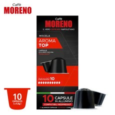 카페모레노 NEW 네스프레소 캡슐커피 아로마탑, 5.5g, 10개입, 4개