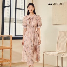 JJ지고트 플로럴 스모킹 원피스 이너 세트 GP6P0OPW51, PK10(PINK)