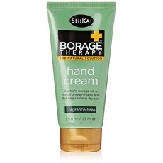 ShiKai 시카이 보리지 테라피 플랜트 베이스드 핸드 크림 73 ml 1 개, 상세페이지참조, 73ml