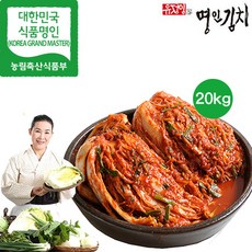 eTV 유정임 명인 프리미엄 포기김치20kg, 1개, 20kg