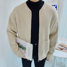 남자 캐시미어 하찌 집업니트 리뷰후기