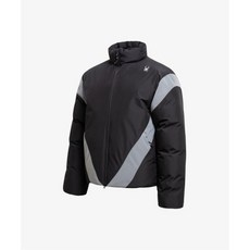 스파이더 공용 리플렉티브 라인 다운 재킷 SPFWCNDJ305UBLK
