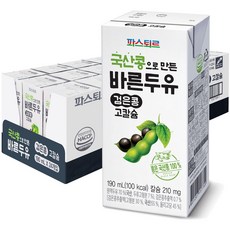 파스퇴르 국산콩으로 만든 바른두유 리뷰후기