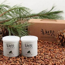 국내산 홍천잣 캔잣 3캔 견과류 잣선물세트 리뷰후기