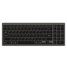 키보드 공방AJIUYU 무선 키보드 멀티 디바이스 초박형 무소음 풀 사이즈 블루투스 노트북 PC 태블릿