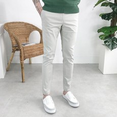 모룸 9부 편한 스판 슬림핏 기본 면바지 5컬러 리뷰후기