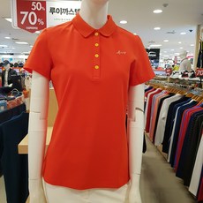 루이까스텔 왕관 자수 포인트 여성 기본 반팔 티셔츠 MLFTS508 리뷰후기