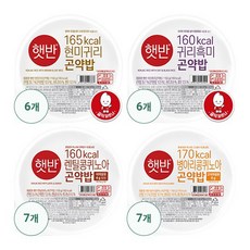 이번주 마지막할인  햇반 곤약밥 Best5_햇반 곤약밥 26팩(현미귀리6+귀리흑미6+렌틸콩7+병아리콩7), 없음, 단일상품_총 수량_상세페이지참조