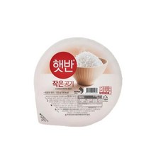 햇반 백미밥, 130g, 6개