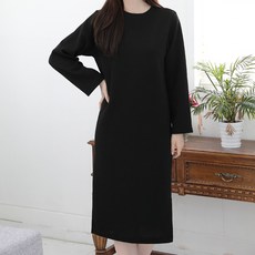 이푼아이 자체제작 골지 스판 옆트임 원피스 리뷰 후기