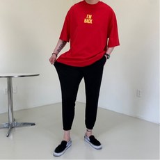 남녀공용 빅사이즈까지 사방스판 쿨링 밴딩 조거팬츠 냉장고바지 리뷰후기