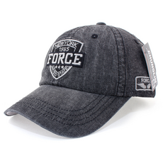 NOEXCUSES NY FORCE 패치 데님 청지 캐쥬얼 볼캡 1985