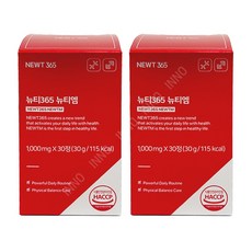 [뉴티365]뉴티365 뉴티엠 1 000mg x 30정 1+1 tr, 60정, 1개