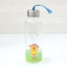 라인프렌즈 스트랩보틀 샐리 캐릭터 어린이 물병
