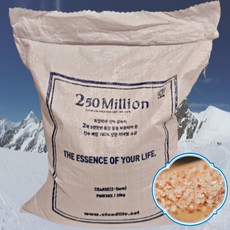 히말라야핑크솔트20kg 2억5천만년 간수빠진 업소용 식당용 굵은 소금 250million 대용량특가20kg-1포