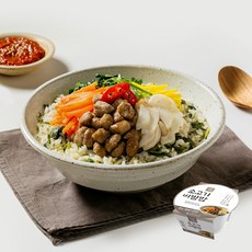 오감가든 신제품 비빔밥 5종 골라 담기 만능육수 산채 나물 소고기 닭고기 박전 만능육수 증정 리뷰후기