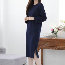 이푼아이 자체제작 골지 스판 옆트임 원피스 리뷰후기