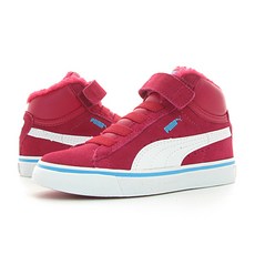 UA Suede id Vuc FUR Kids 푸마 스웨이드 하이탑 윈터 슈즈