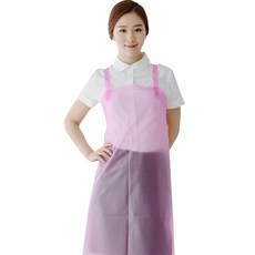 데코에버 반투명 방수H형 앞치마