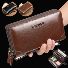 해아다 WEIXIER 남성 맨스백 손가방 클러치백 천연소가죽 리뷰후기