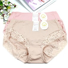 쉬즈언더웨어 60수 면팬티 노라인 힙레이스 면스판 팬티