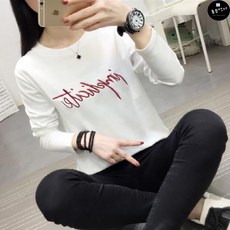 용순언니 뷰니크 여성용 이니셜 긴팔티 리뷰후기