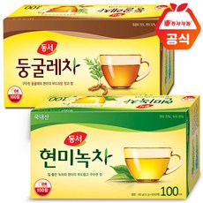 동서 현미녹차100T동서 둥글레차100T