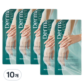 메디힐 더마 레이어 핸드 마스크 우디 허브, 14ml, 10개