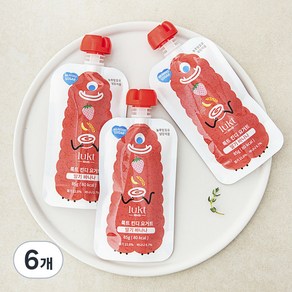 LUKT 킨디 요거트 딸기 바나나, 85g, 1개입, 18개