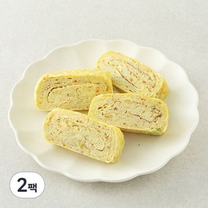 집반찬연구소 야채 계란말이, 230g, 2팩