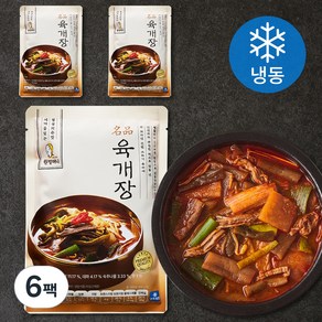 원할머니 명품 육개장 (냉동), 6팩, 600g
