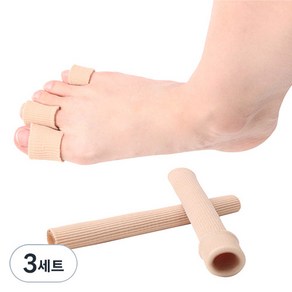 풋인솔 발가락 보호 튜브 2p, 3세트