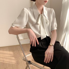 GMZZ 여성 블라우스 봄 여름 정장