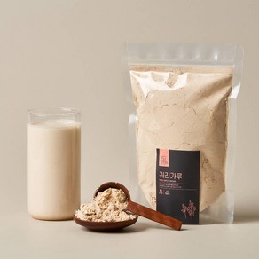 느으림 천천히 두번 볶은 귀리가루, 3개, 500g