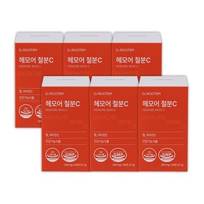 헤모어 철분C - 1~6개, 90정, 6개