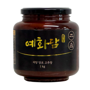 당조장 100% 국산 저당 고추장 당조 고추 무설탕 저염 당뇨 고추장, 1개, 1kg