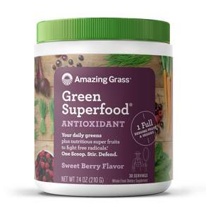 Amazing Grass SUPERFOOD巴西莓粉, 210g, 1罐