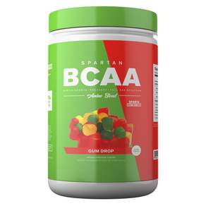 Sparta Nutrition 斯巴達 BCAA 氨基酸混合物, 270g, 1罐, Gum Drop